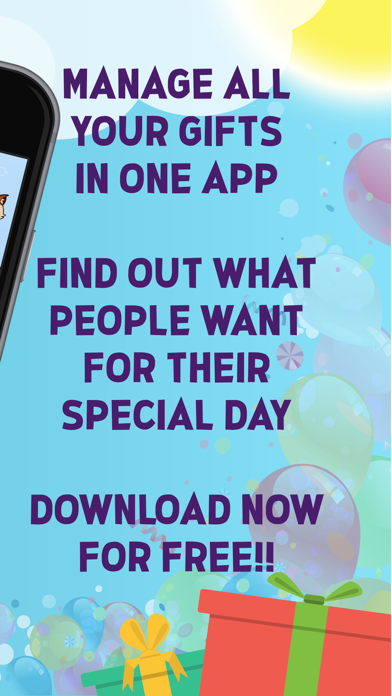 Screenshot #3 pour My Gift Buddy