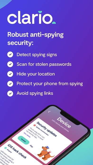 Clario: Privacy & Securityのおすすめ画像2
