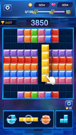 Game screenshot Головоломка с цветными блоками hack