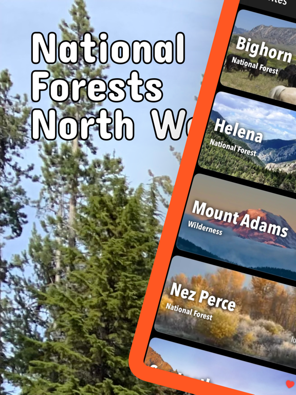 Screenshot #4 pour National Forests Northwest
