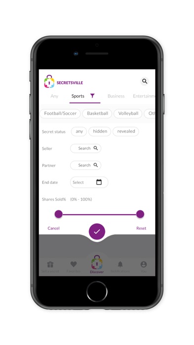 Secretsville iPhone screenshot 2 - News app