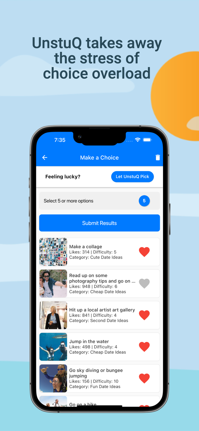 UnstuQ - Make Decisions Fun