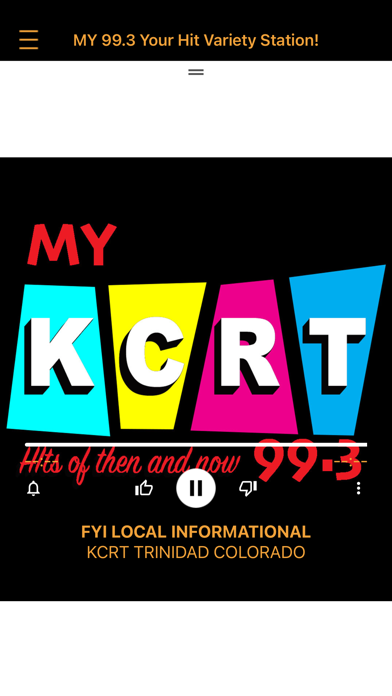 99.3 KCRT Screenshot