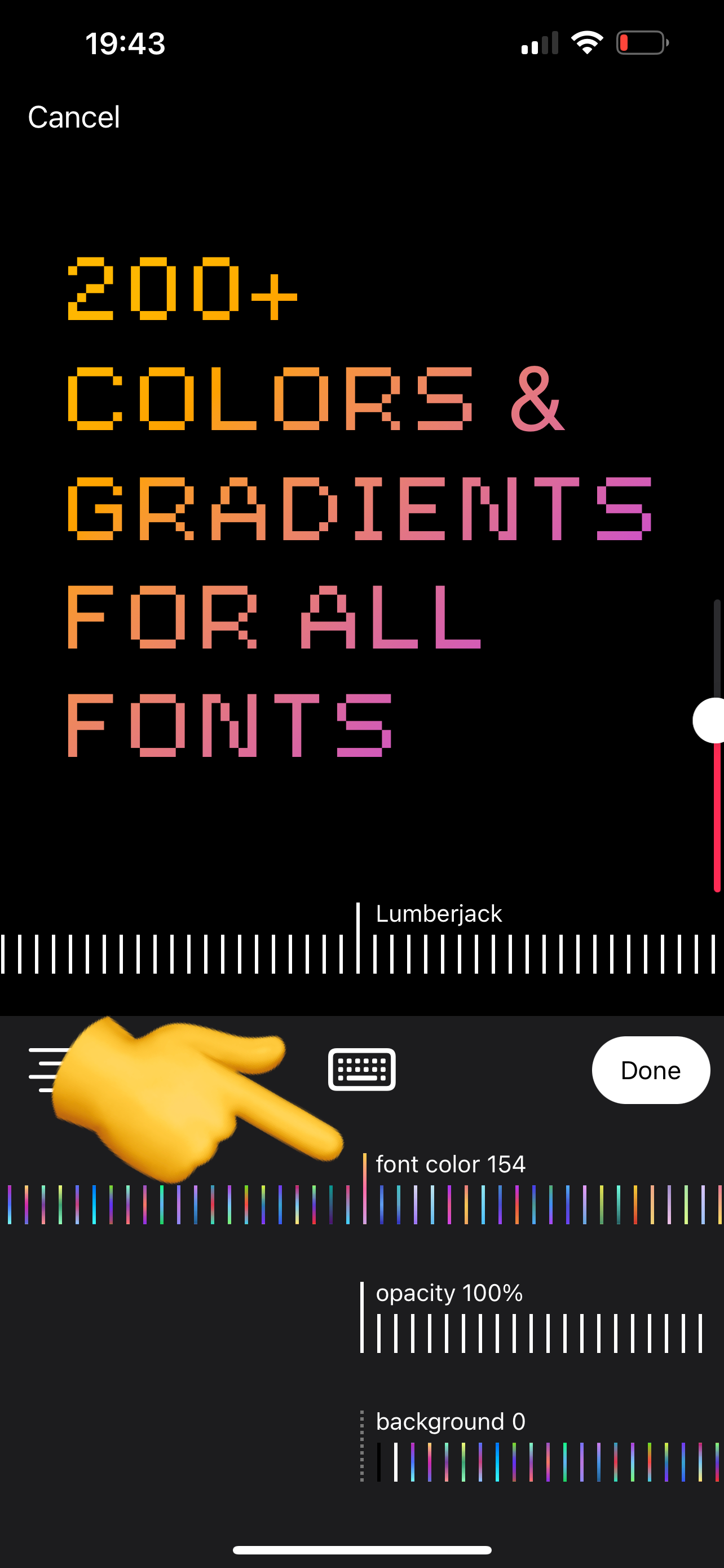 Add Text & Fonts to Photos screenshot 4