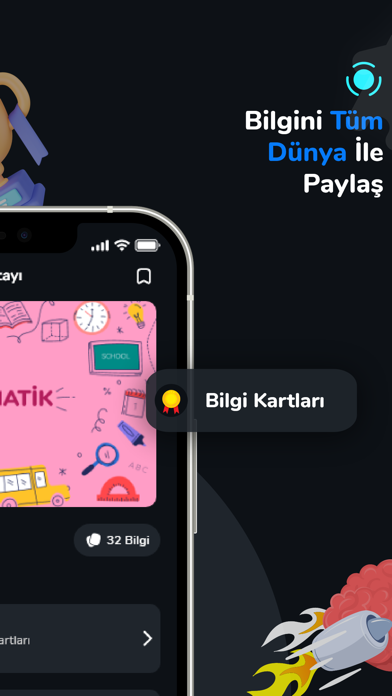 Finzy - YKS Bilgi Kartları Screenshot