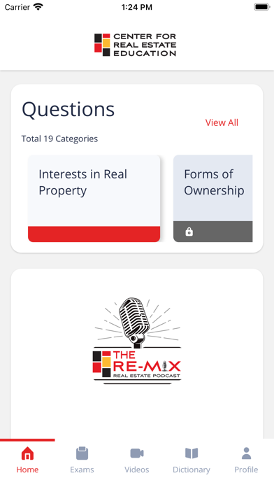CFREE Real Estate Exam Prep Screenshot