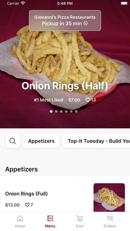 Giovanni's Pizza Restaurants