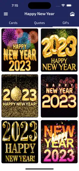 Game screenshot New Year Wishes & Cards apk