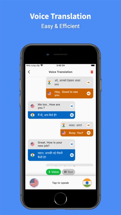Hindi - English : Translator Screenshot