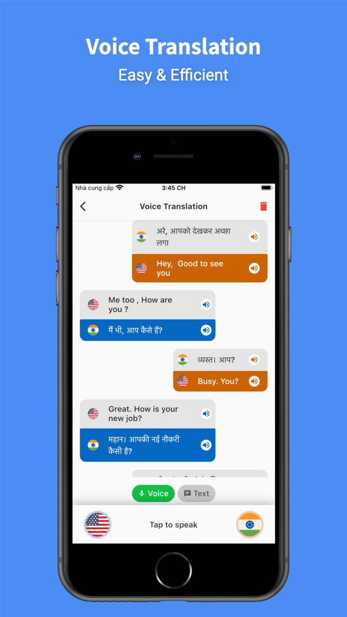 Hindi - English  Translator