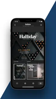 halliday magazine iphone screenshot 2