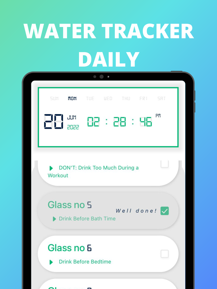 Water Tracker Daily App