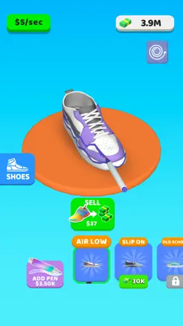 Game screenshot Sneakers Art ASMR apk