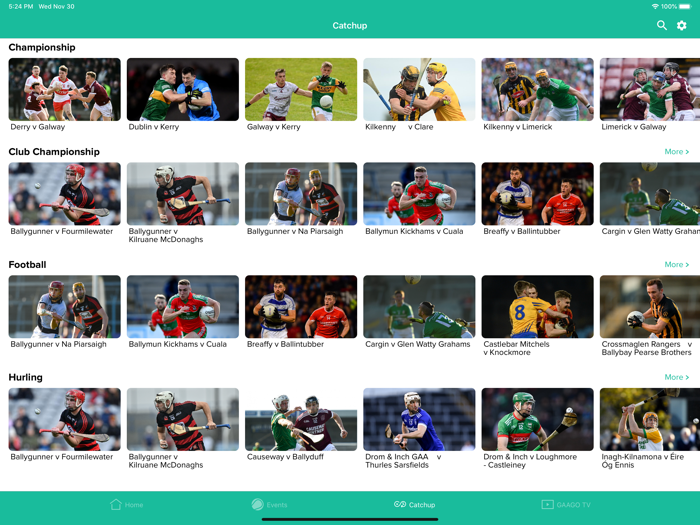 GAAGO Watch Live GAA