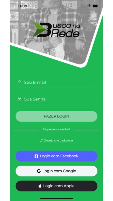 Busca na Rede Screenshot