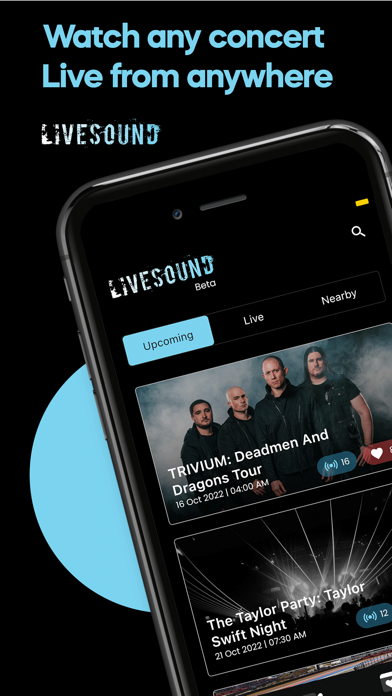 LiveSound Live Streaming Music Screenshot