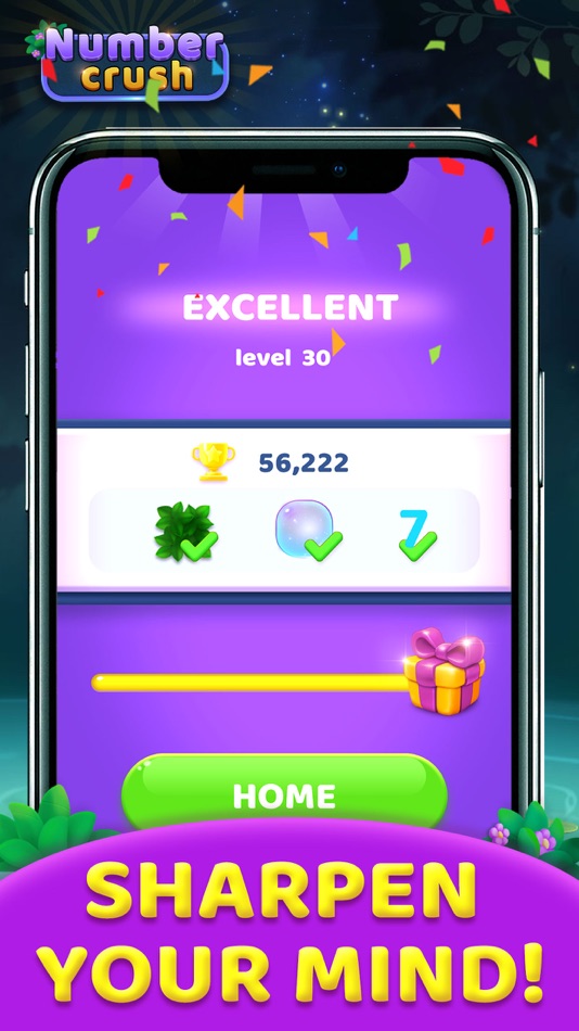 #5. Number Crush: Match Ten Puzzle (iOS) 来自: Microjoy Games Limited