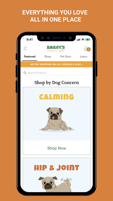 Shop Bailey's Screenshot