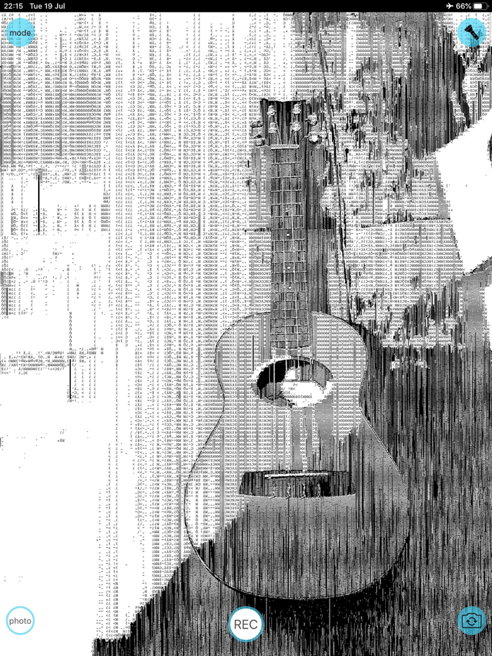 ASCII Camera Art filters