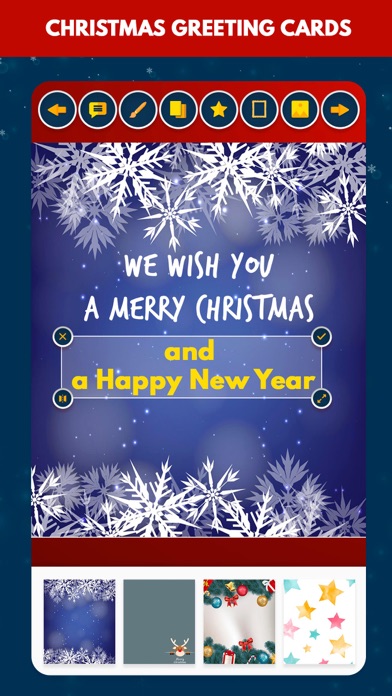 Christmas Greeting-Card Maker Screenshot