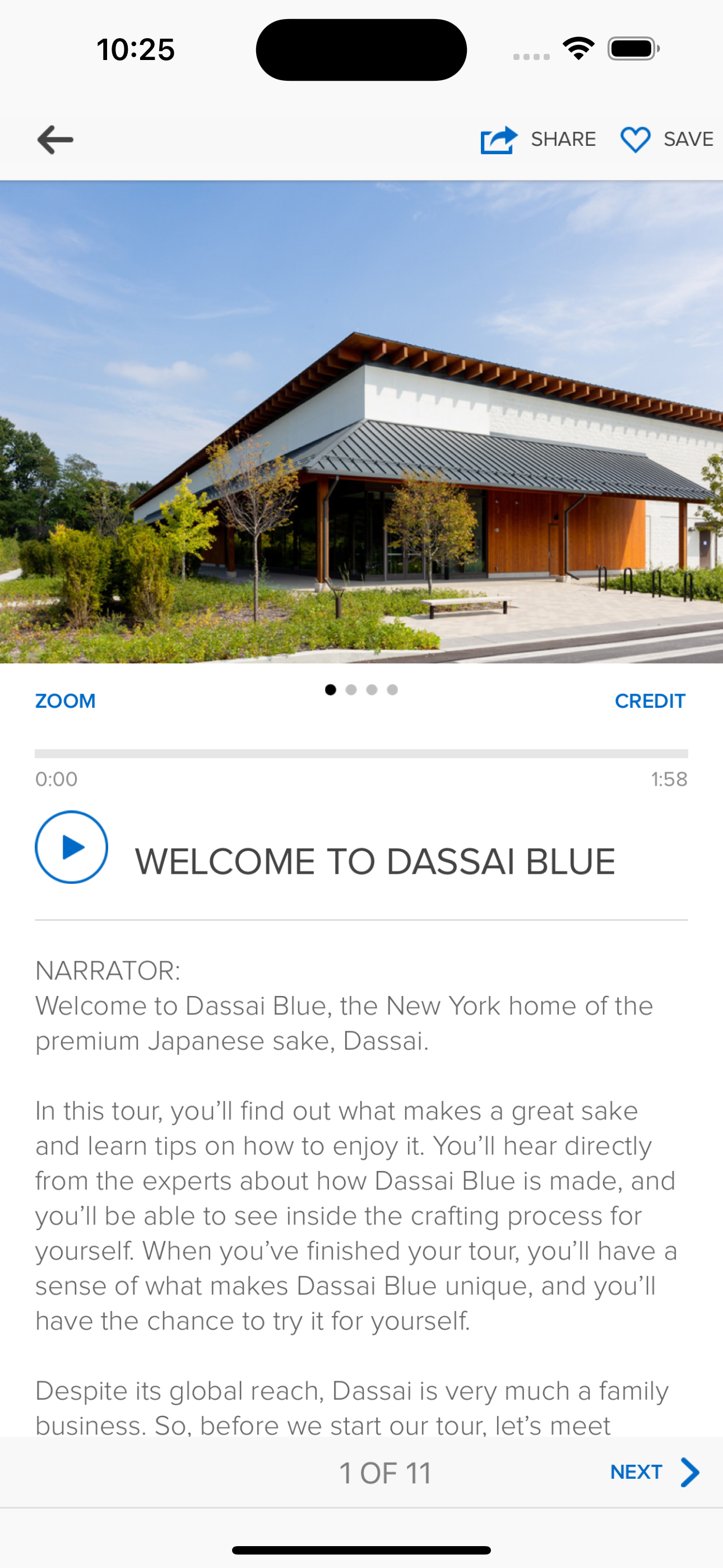 Dassai Blue
