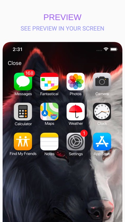 Arctic Wolf Wallpaper screenshot-4
