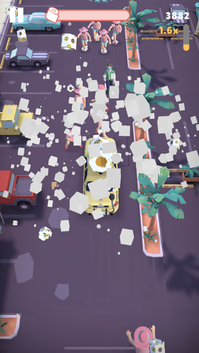 Bustin' - A Toilet Paper Game Screenshot