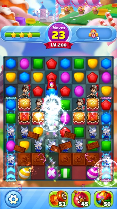 Jenny&Wolf Match3 Screenshot