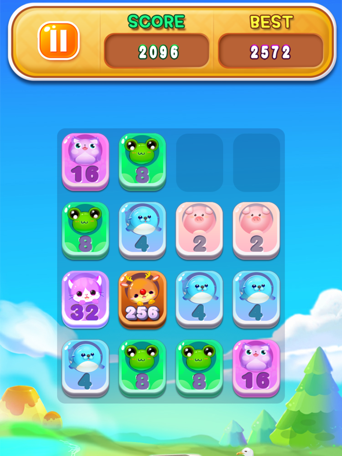 2048Number Puzzle Games