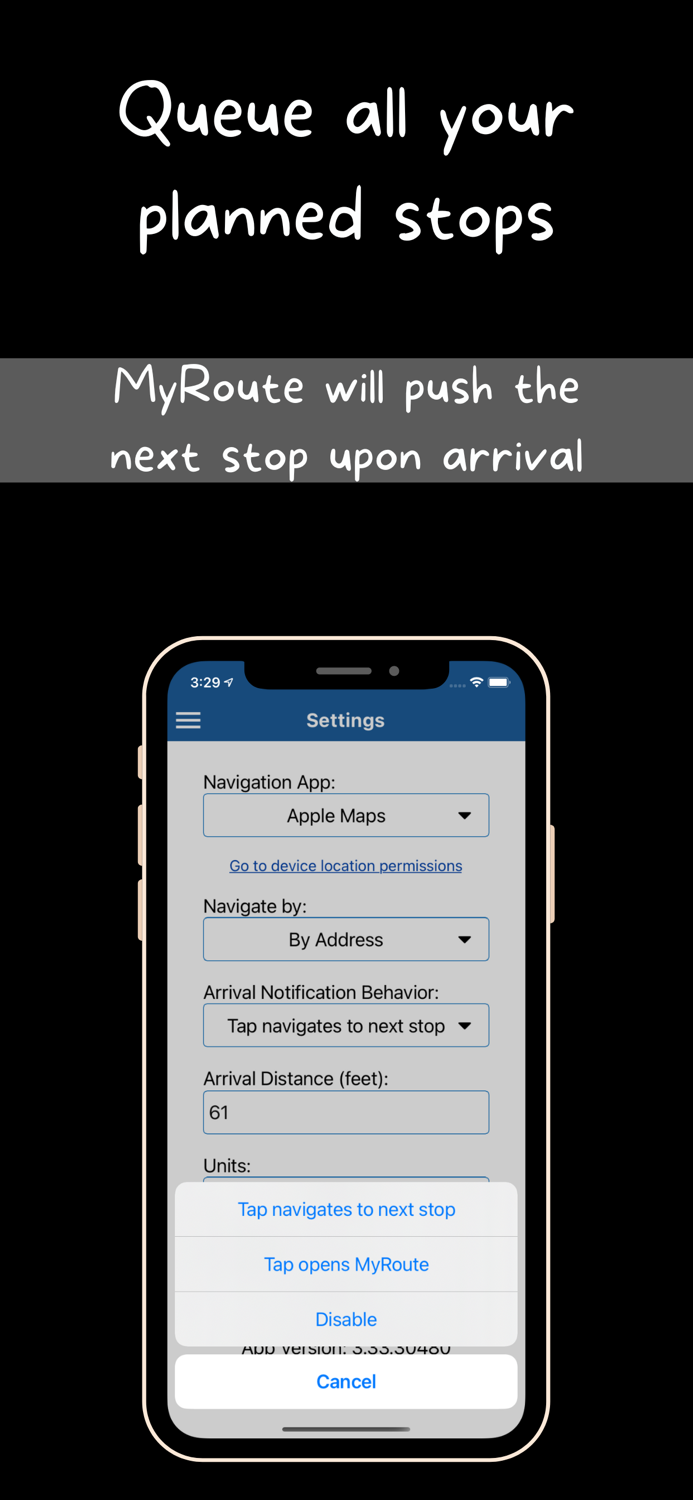 MyRoute Multi-Stop Navigation