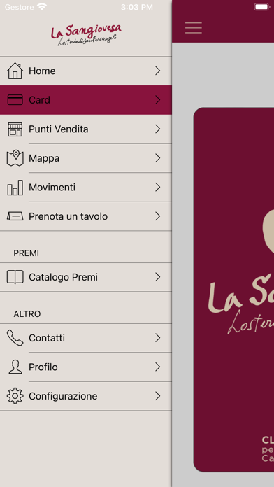 La Sangiovesa Card Screenshot