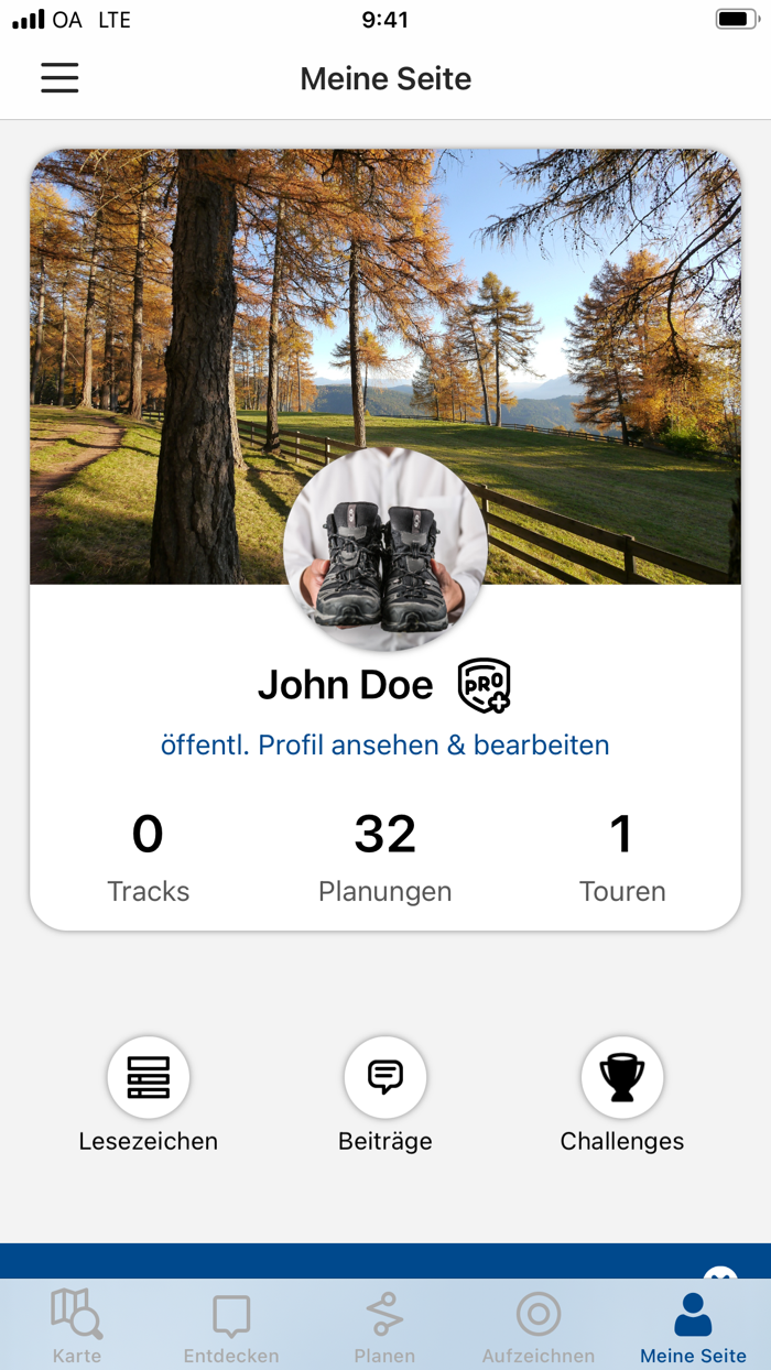 Tourenplaner SCHWEIZ