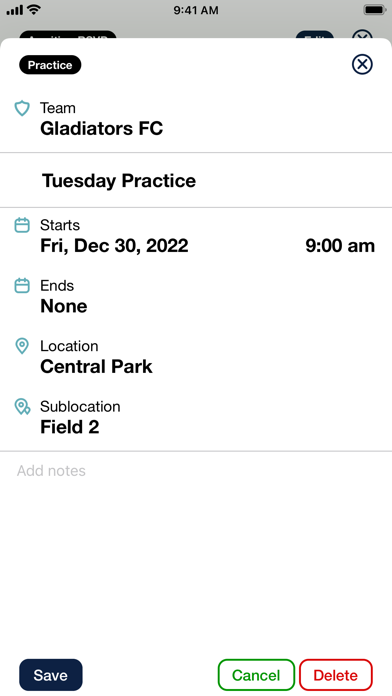 Sweetlax Lacrosse Screenshot
