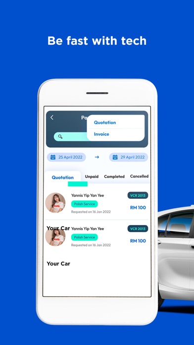 FORCAR Merchant Screenshot