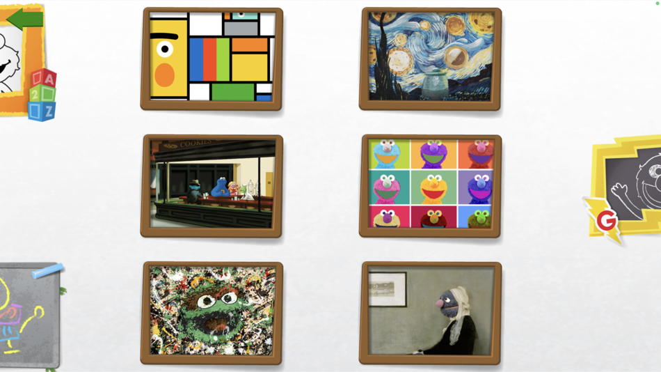 #4. Sesame Street Art Maker (iOS) By: Sesame Workshop (Apps)