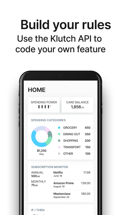 Klutch Card Screenshot
