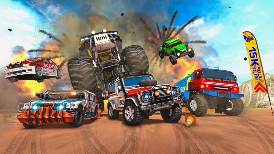Monster Truck 4x4 Derby - 4.0 - (iOS)