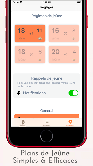Screenshot #2 pour Jeûne Intermittent