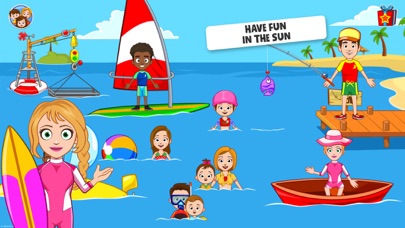 My Town - Beach Picnic Party Screenshot