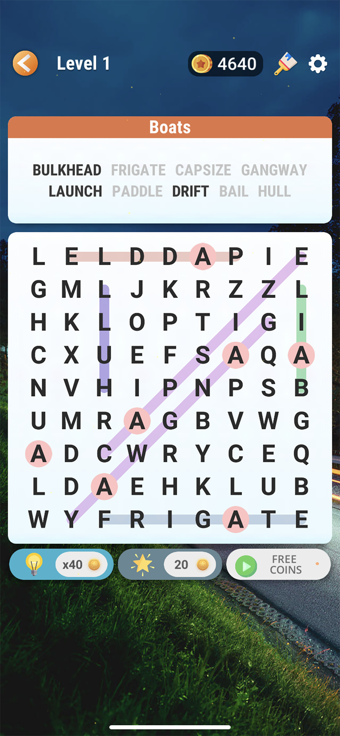 Word Search - Find Hidden Word