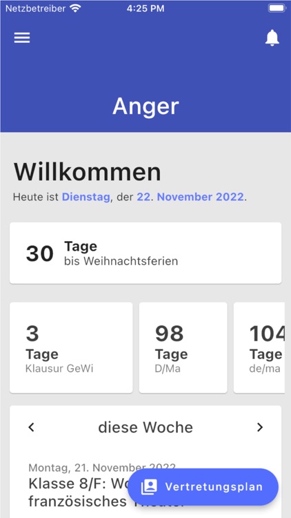 Angergymnasium App (AngerApp)
