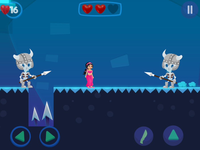 Princess Nuri and white Pari