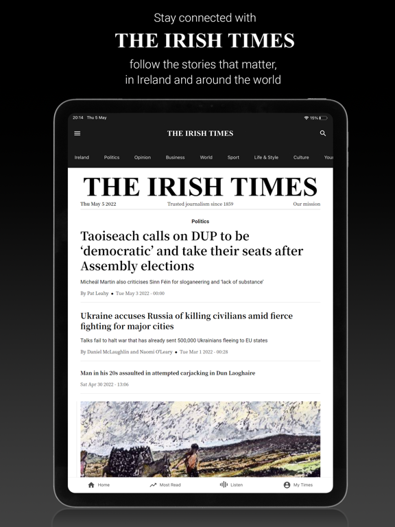 The Irish Times Newsのおすすめ画像1