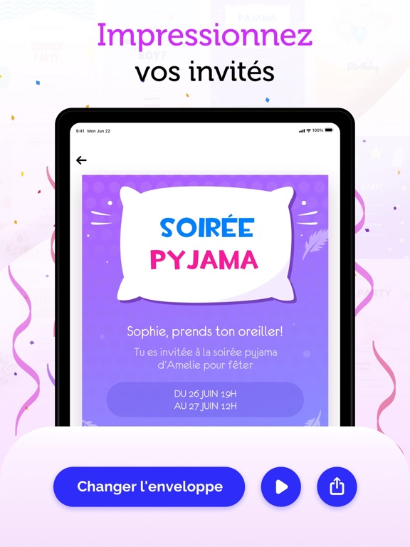 Screenshot #6 pour Faire Part: Carte D’invitation