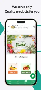 Sabzi Baazar screenshot #1 for iPhone