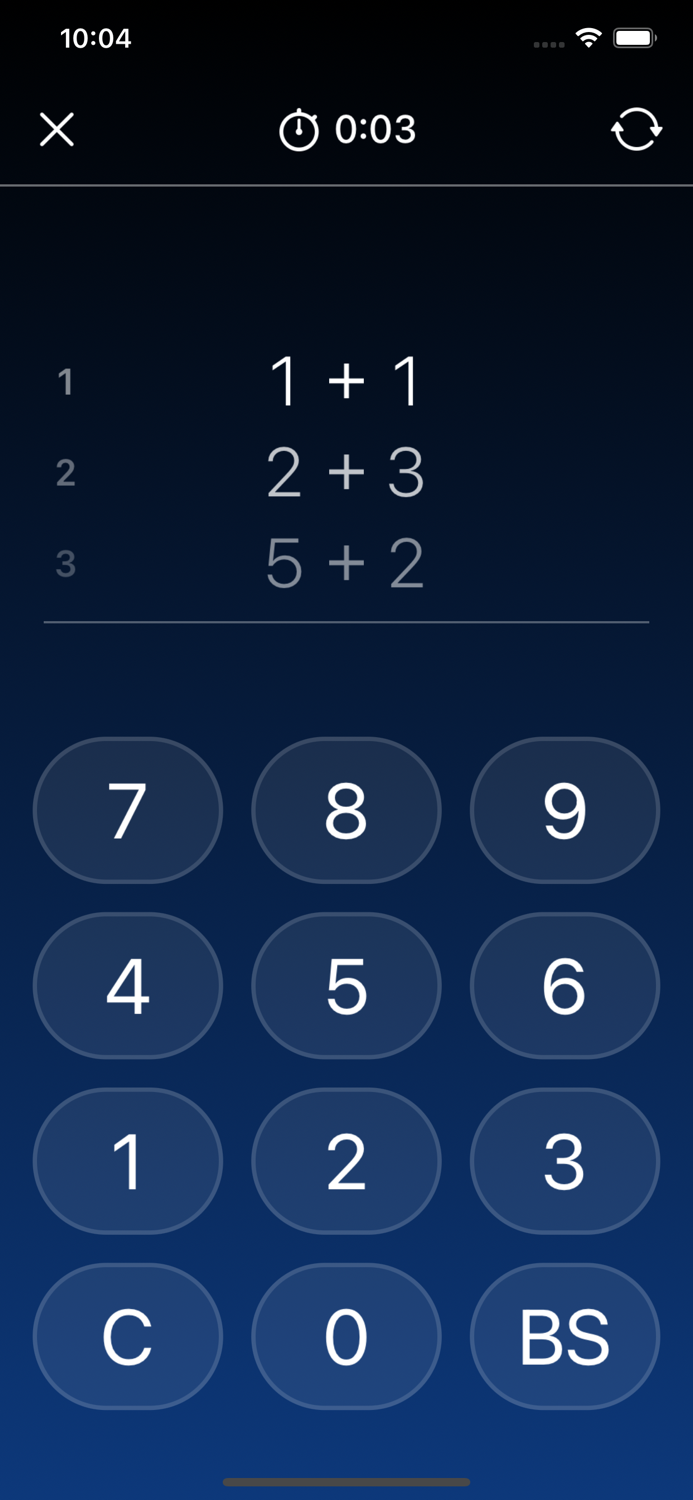 Math Sprint - Mental Math Game