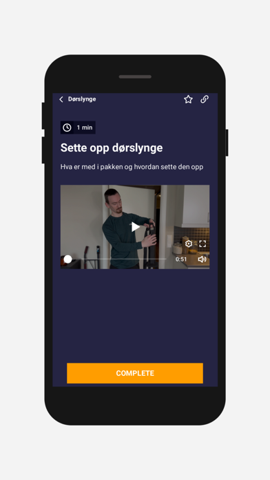 Hjemmetrening.no Screenshot