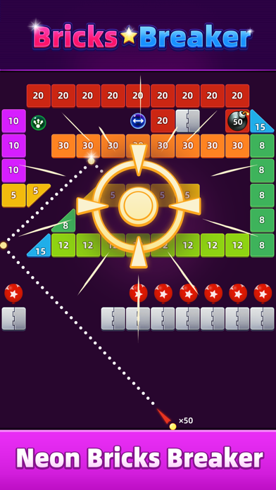 Bricks Breaker: Hit Ball Blast Screenshot