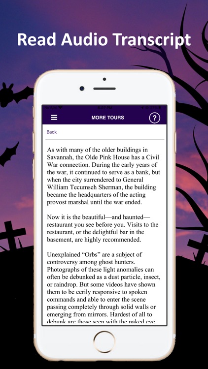 Ghosts of Savannah Tour Guide screenshot-4