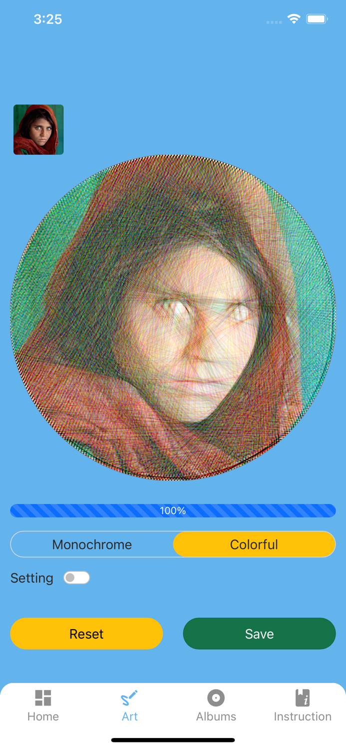 Artistic String String Art